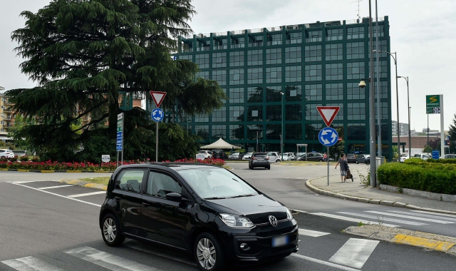 La casa si trova nella torre di largo Buffoni a Gallarate