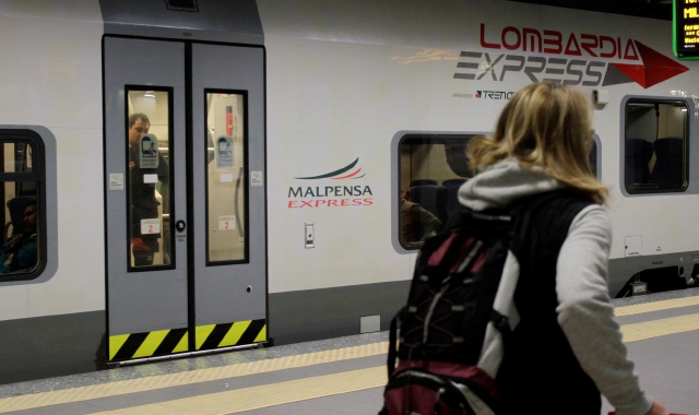 Malpensa, stop ai treni da T1 a T2