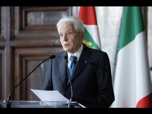 Mattarella e il presidente albanese a Piana degli Albanesi