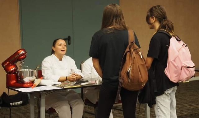 Un momento dell’edizione 2023 del Salone dei Mestieri e delle Professioni