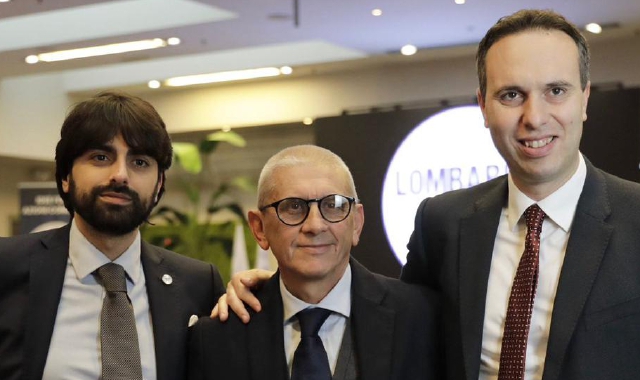 Leslie Mulas, Roberto Castiglioni e Giacomo Cosentino