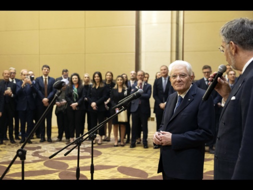 Mattarella, rimuovere barriere cinesi ai prodotti italiani