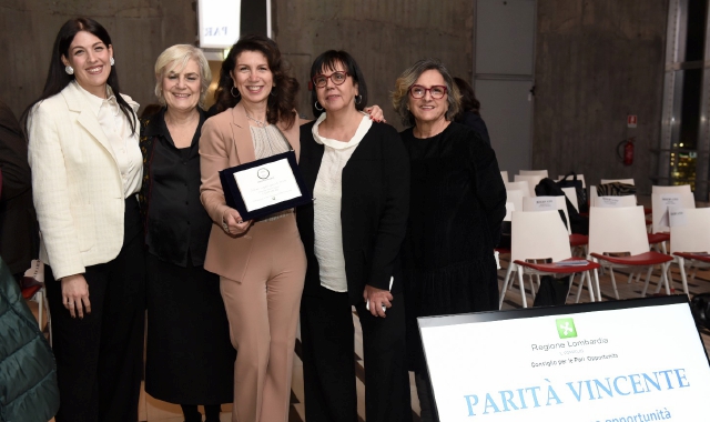 La premiazione della miglior azienda 2024 categoria piccole imprese 