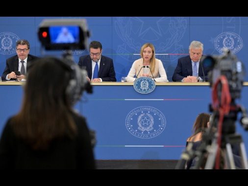 Vertice dei leader di centrodestra con Giorgetti per la manovra