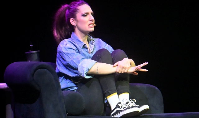 Beatrice Arnera al Teatro di Varese (foto Blitz)