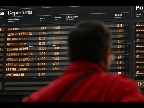 Trenitalia,disservizio tecnico,stop prenotazioni e vendite