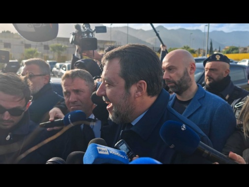 Salvini, entro in aula orgoglioso, oggi è una bella giornata