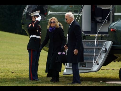 Biden con Jill il 6 gennaio a New Orleans dopo la strage