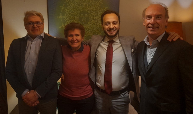 Matteo Sommaruga, Raffaella Radaelli, Giuseppe Anselmo e Paolo Colombo