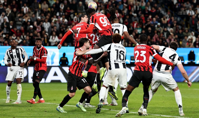 Juventus e Milan si sono affrontate il 3 gennaio a Rihad nella semifinale della Supercoppa Italiana (foto Fadel Senna/AFP)