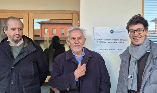 Francesco Gianfagna, Marco Ferrario e Giovanni Veronesi