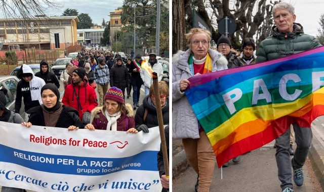 Oggi a Varese la Marcia della Pace (foto Andrea Cogotti - Blitz)