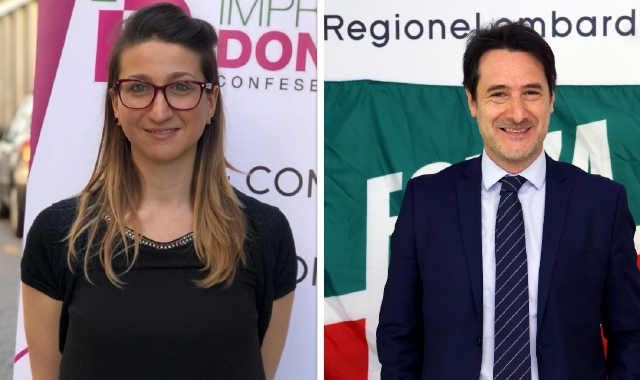 i consiglieri regionali Romana Dell’Erba e Giuseppe Licata