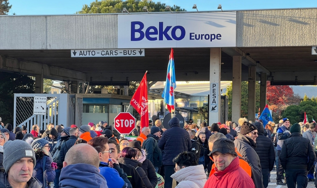 Lo stabilimento Beko di Cassinetta di Biandronno
