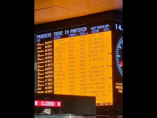 Esposto Fs su presunti sabotaggi,indaga antiterrosimo Roma