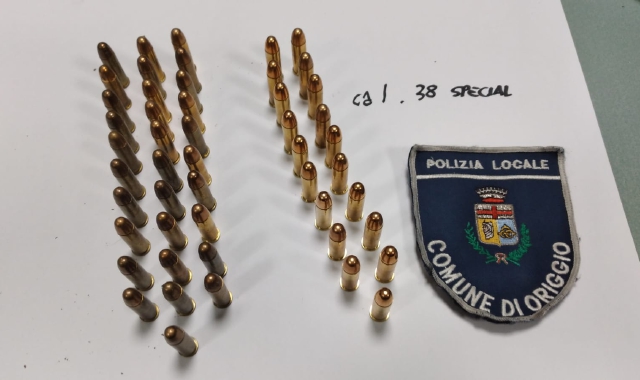 Cinquanta proiettili nei boschi di Origgio