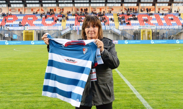 Patrizia Testa, attuale presidente della Pro Patria