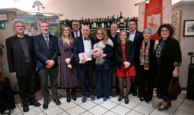 La premiazione di Adele Patrini (foto Angelo Puricelli/BLITZ)