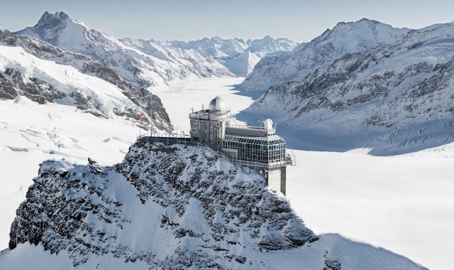 Lo Jungfraujoch, detto la cima d’Europa (foto Jungfraubahnen)