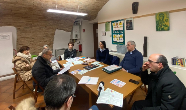 La presentazione nella sede del Movimento per la Vita di Varese