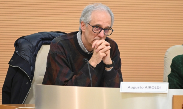 Il sindaco di Saronno, Augusto Airoldi (foto Blitz)