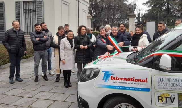 L’inaugurazione del nuovo veicolo