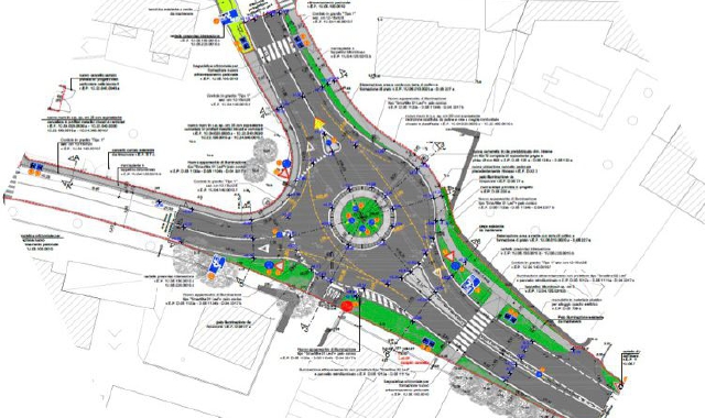 Angera, in arrivo la nuova rotatoria