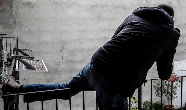 Un tentativo di incursione da parte di un ladro