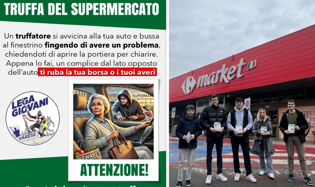 Truffa al supermercato: volantini per mettere in guardia i cittadini