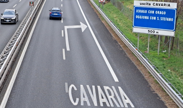 Tre chiusure notturne questa settimana dell’uscita di Cavaria