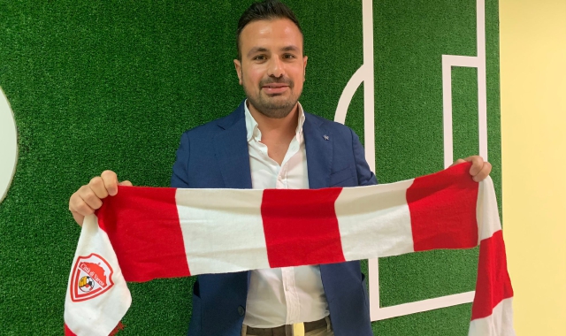 Antonio Montanaro il giorno della presentazione