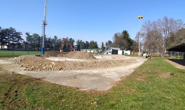L’avvio del cantiere per la realizzazione del nuovo skatepark