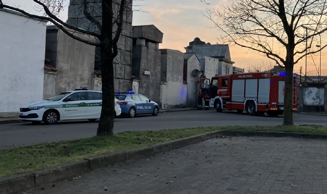 Legnano, principio d'incendio all'ex Franco Tosi