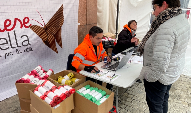 La distribuzione dei sacchi nel 2024