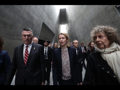 Kallas a Gerusalemme, 'riprendere i negoziati l'unica via'