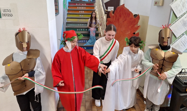 A Lonate Pozzolo una scala dedicata a Ulisse