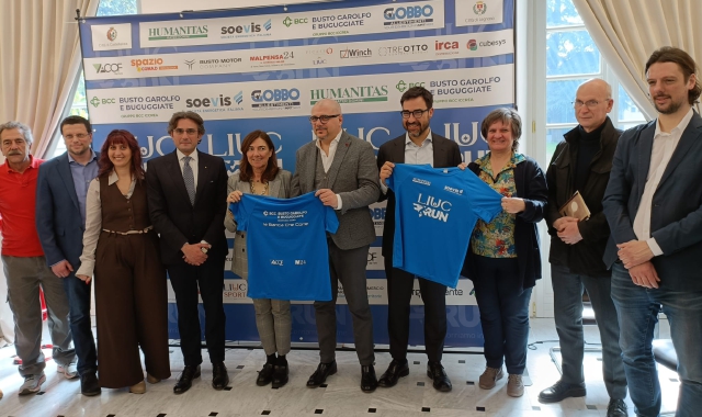 La presentazione della gara a Villa Jucker