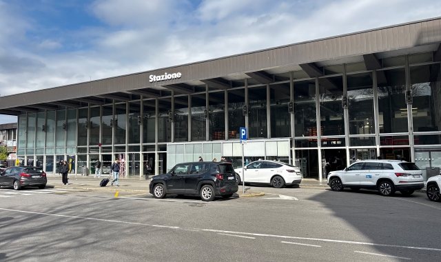 Rissa vicino alla stazione di Gallarate