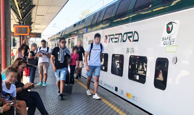 Anche da Saronno la partenza di treni per la Liguria  (foto archivio)