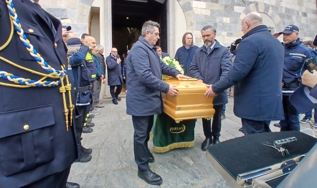 Il funerale di Edoardo Favaron
