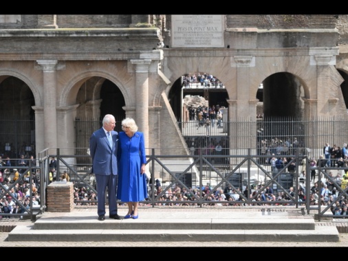 Re Carlo all'ANSA, 'felice di essere in Italia'