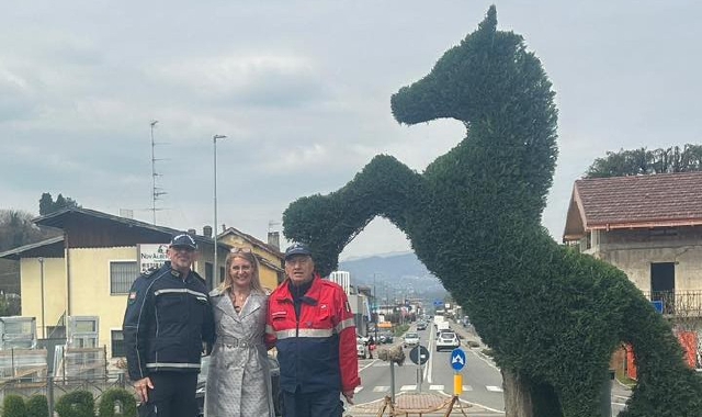 Ribot torna nella rotonda: ricostruita la scultura