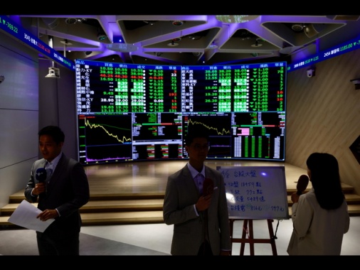 Borsa: Taiwan vola in avvio, a +9,2%