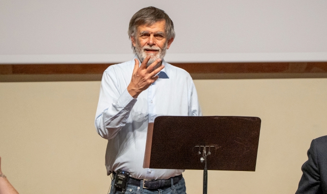 Jacopo Fo a Varese (foto Cogotti, Blitz)