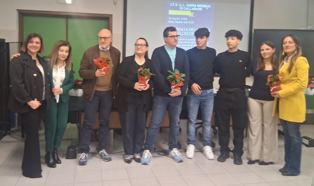 Alcuni degli studenti premiati
