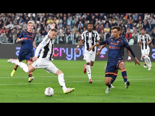 Calcio: Juventus-Lecce 2-1