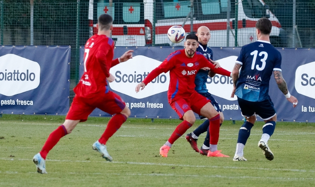 All’andata, Varesina-Vigasio era finita a reti inviolate (foto Blitz/Scaringi)