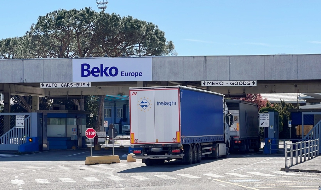 Lo stabilimento Beko a Cassinetta di Biandronno