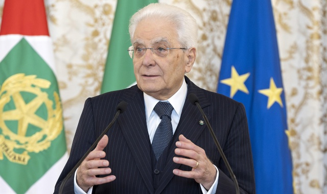 Il presidente della Repubblica, Sergio Mattarella