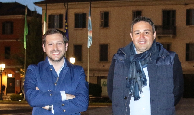 Samuele Astuti, in visita alla redazione de La Prealpina